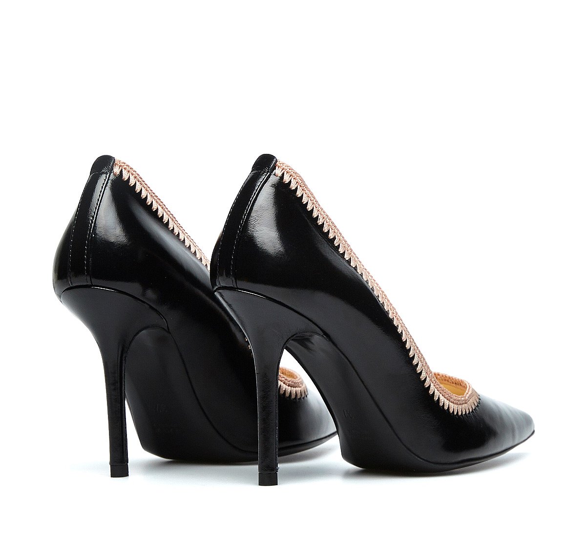 Calfskin pumps discount