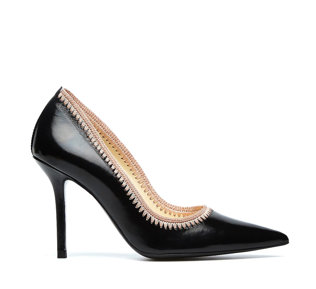 Calfskin pumps on sale